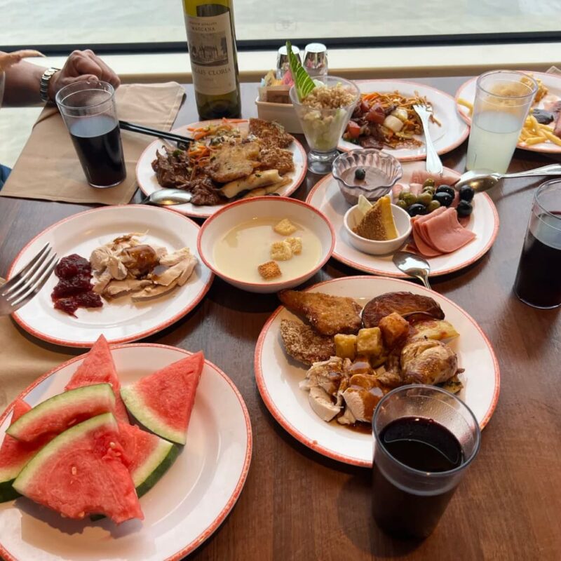郵輪旅遊美食